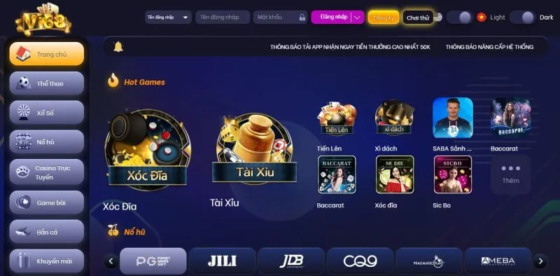 Vi68 – Cổng game đổi thưởng uy tín, đáng chơi nhất 2024