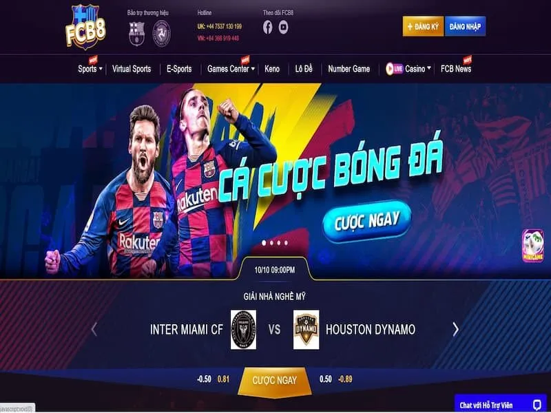 FCB8 – Sân cược uy tín hàng đầu đẳng cấp vượt trội