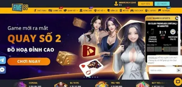 Five88 – Nhà cái uy tín với tỷ lệ cược cao nhất thị trường