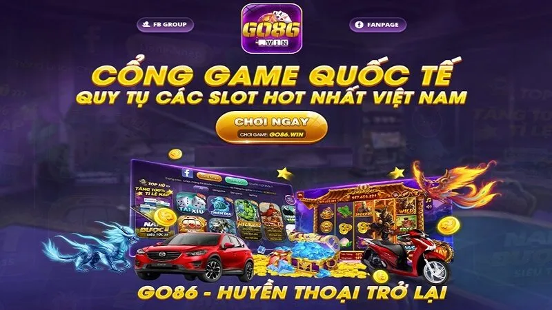 Go86 – Cổng game trực tuyến hàng đầu châu Á